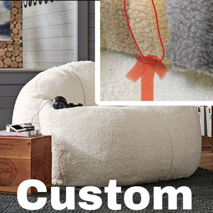 Wagner - Beanbag Big XXL Faux Leather Custom - Act Design Shop