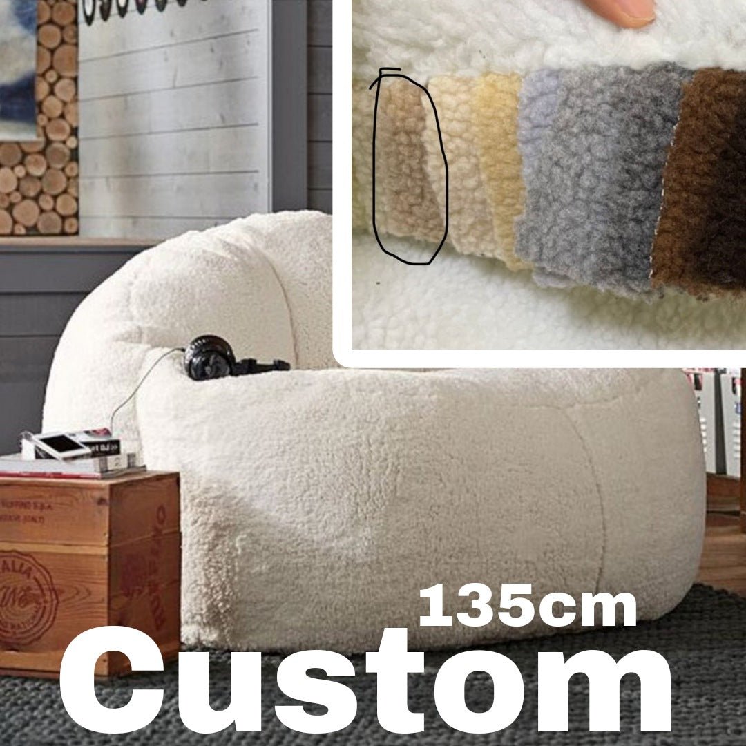 Wagner - Beanbag Big XXL Faux Leather Custom - Act Design Shop