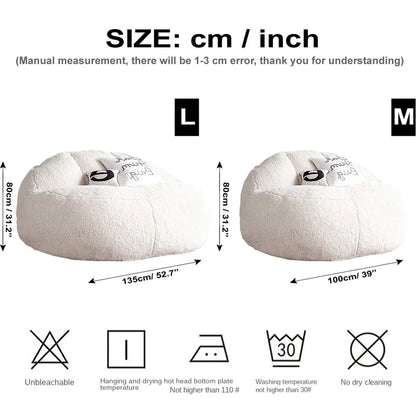 Wagner - Beanbag Big XXL Faux Leather Custom - Act Design Shop
