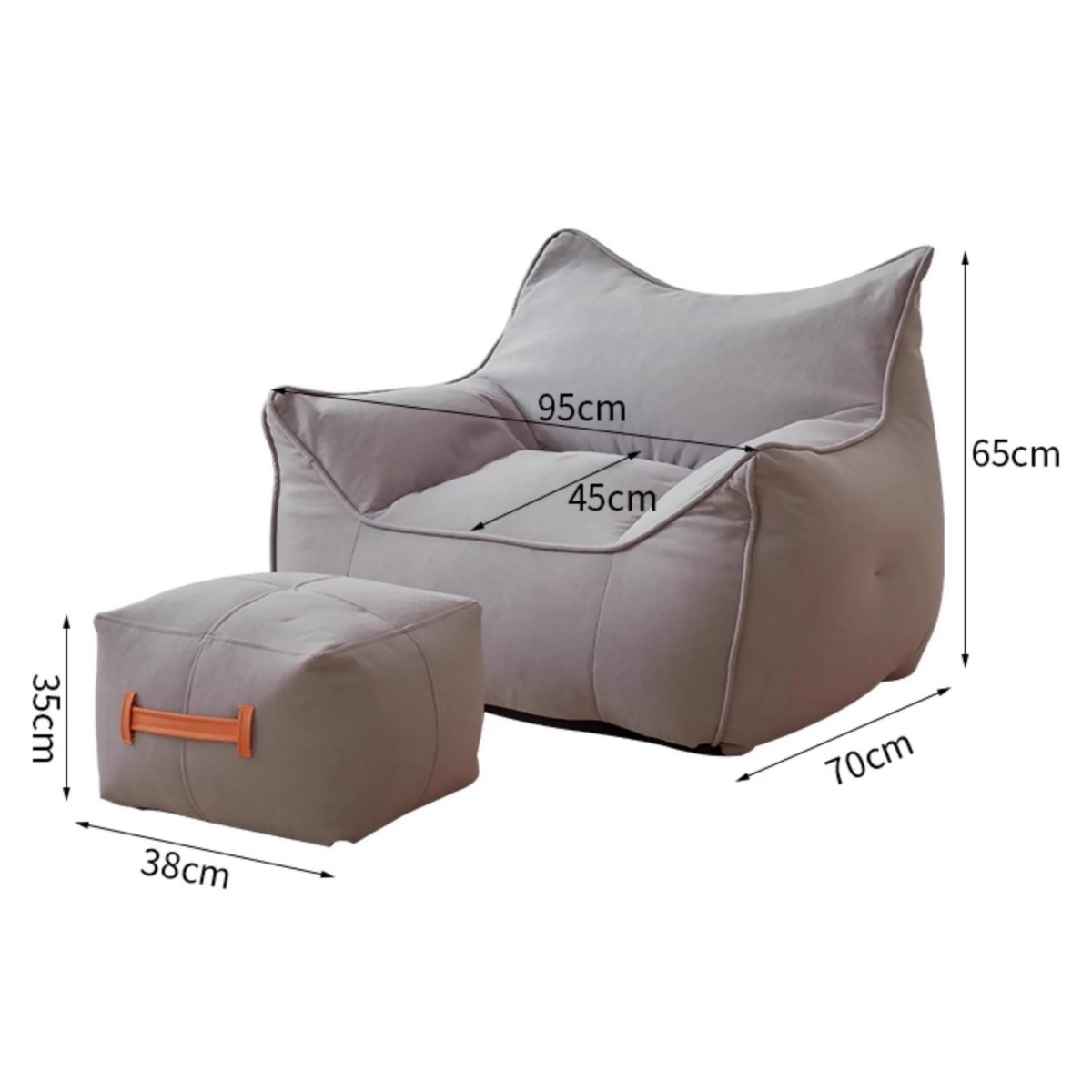 Wagner - Beanbag Ease Soft Velvet - Act Design Shop