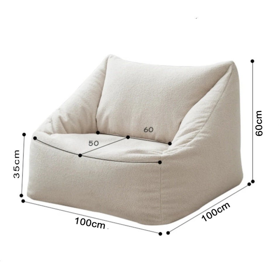 Wagner Beanbag Fleece kasjmier - Act Design Shop