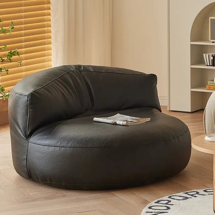 Wagner - Beanbag Sofa Round Pu Leather - Act Design Shop