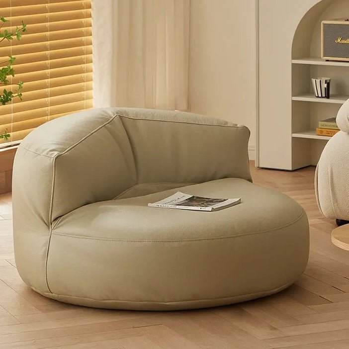 Wagner - Beanbag Sofa Round Pu Leather - Act Design Shop