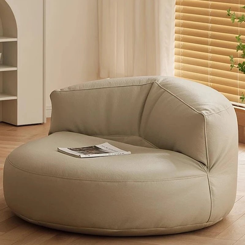 Wagner - Beanbag Sofa Round Pu Leather - Act Design Shop