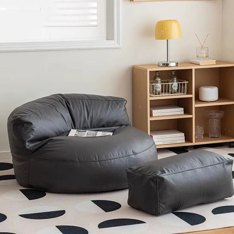 Wagner - Beanbag Sofa Round Pu Leather - Act Design Shop