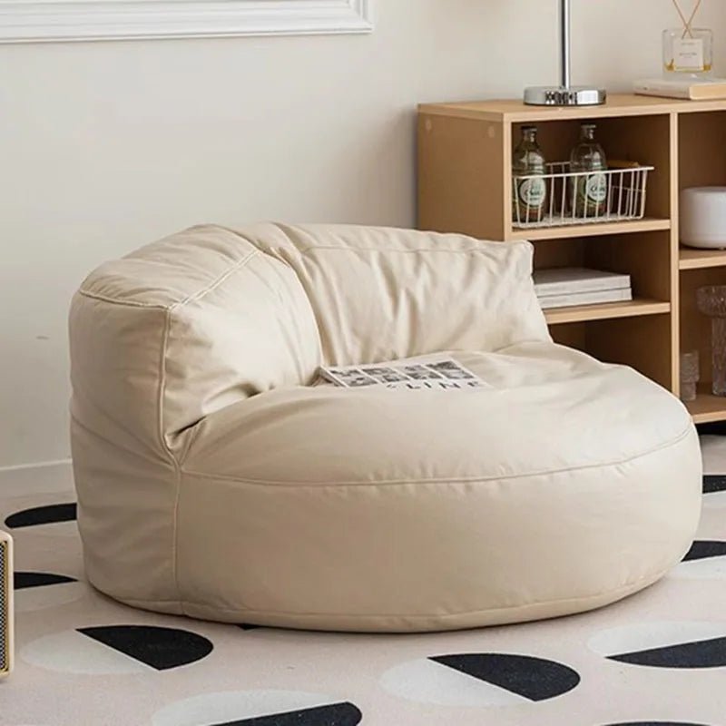 Wagner - Beanbag Sofa Round Pu Leather - Act Design Shop