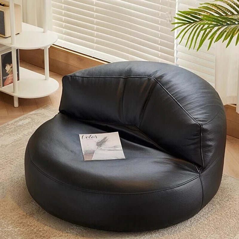 Wagner - Beanbag Sofa Round Pu Leather - Act Design Shop