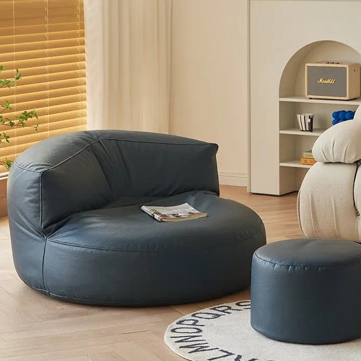 Wagner - Beanbag Sofa Round Pu Leather - Act Design Shop