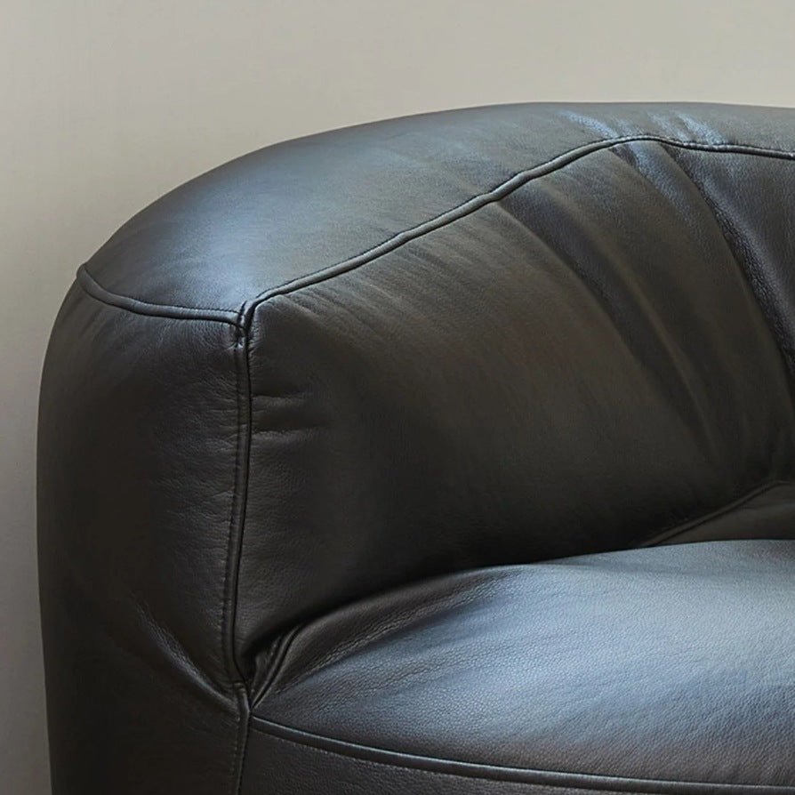 Wagner - Beanbag Sofa Round Pu Leather - Act Design Shop