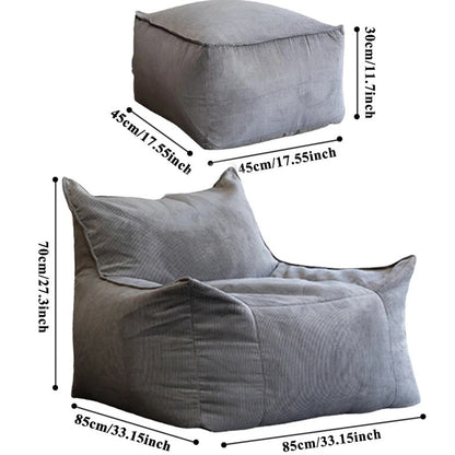 Wagner - Beanbag Square Soft Ridges - Act Design Shop