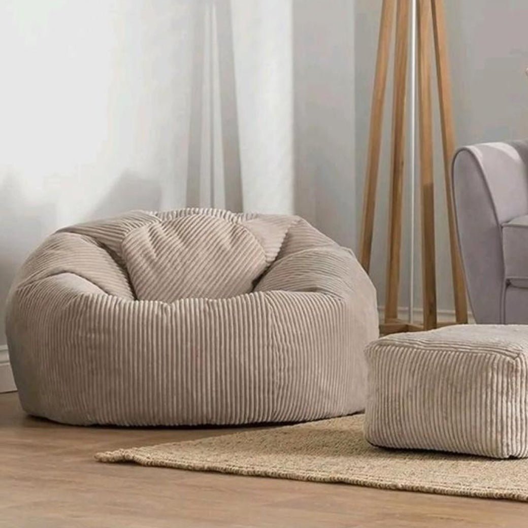 Wagner - Beanbag with Filling Corner Seat 85x50cm - Act Design Shop