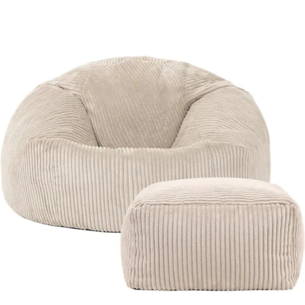 Wagner - Beanbag with Filling Corner Seat 85x50cm - Act Design Shop