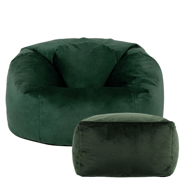 Wagner - Beanbag with Filling Corner Seat 85x50cm - Act Design Shop
