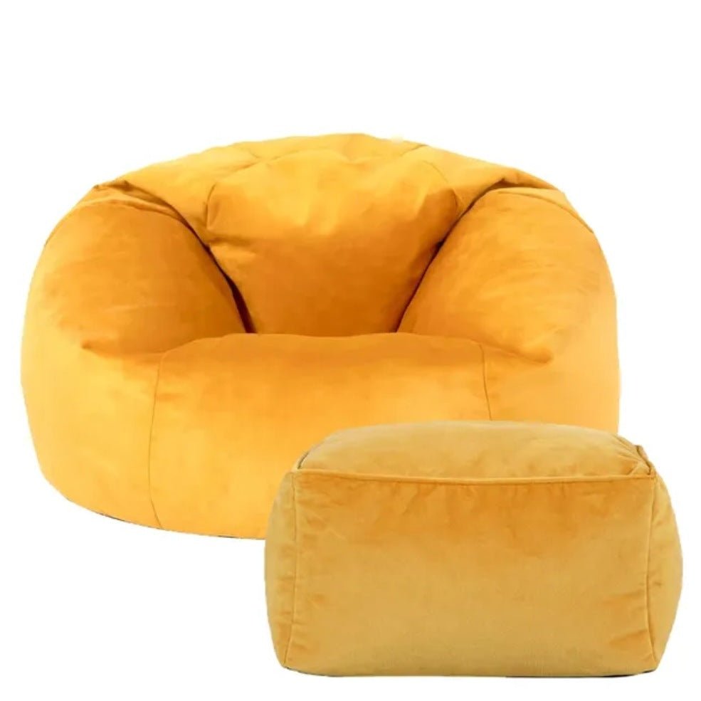 Wagner - Beanbag with Filling Corner Seat 85x50cm - Act Design Shop