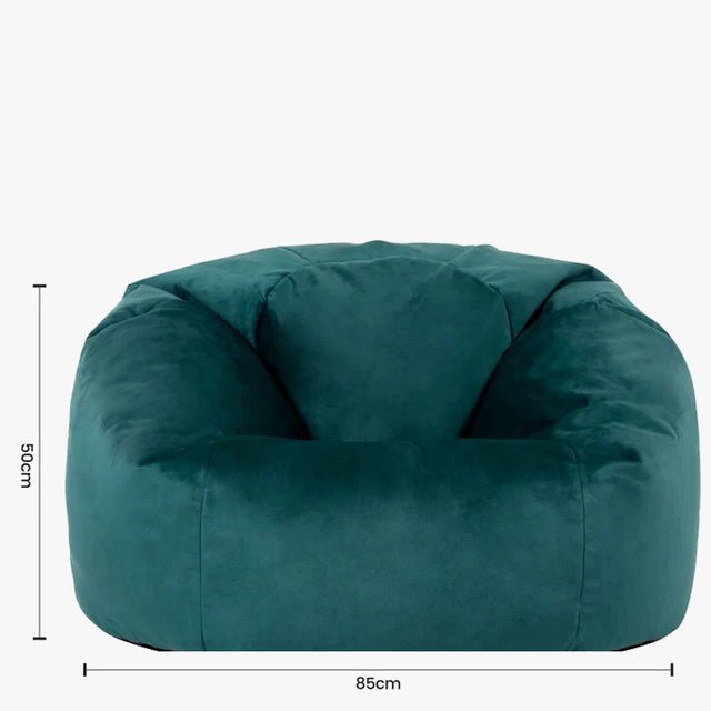 Wagner - Beanbag with Filling Corner Seat 85x50cm - Act Design Shop