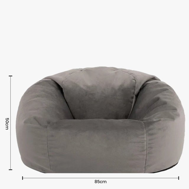 Wagner - Beanbag with Filling Corner Seat 85x50cm - Act Design Shop
