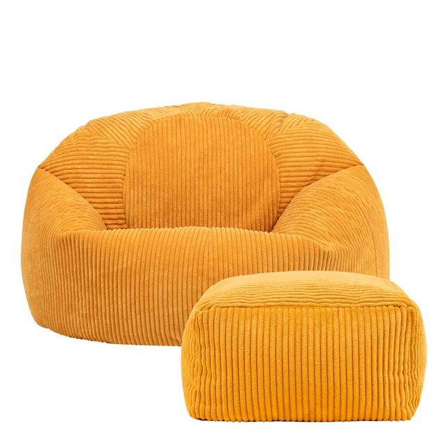 Wagner - Beanbag with Filling Corner Seat 85x50cm - Act Design Shop
