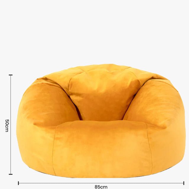 Wagner - Beanbag with Filling Corner Seat 85x50cm - Act Design Shop