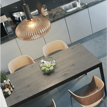 Wagner - Colorful Glass Striped Hanging Lamps - Act Design Shop
