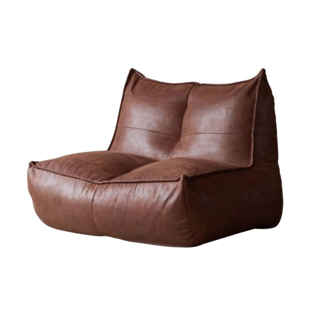 Wagner - Fauteuil Beanbag Rib Modern Retro - Leather - Act Design Shop