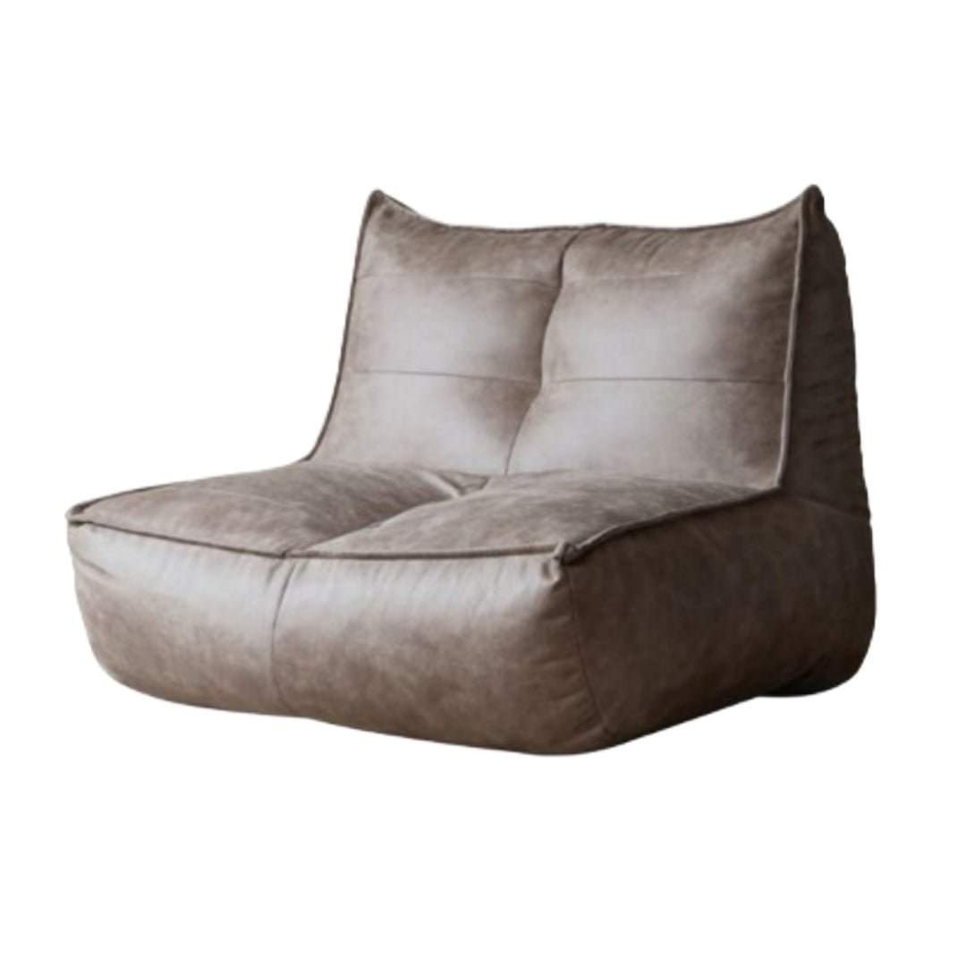 Wagner - Fauteuil Beanbag Rib Modern Retro - Leather - Act Design Shop