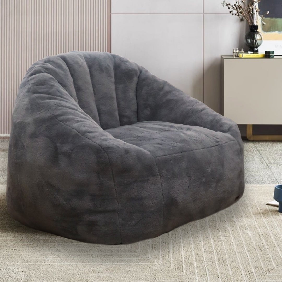 Wagner - Fauteuil Fluffy Teddy Grijs - Act Design Shop