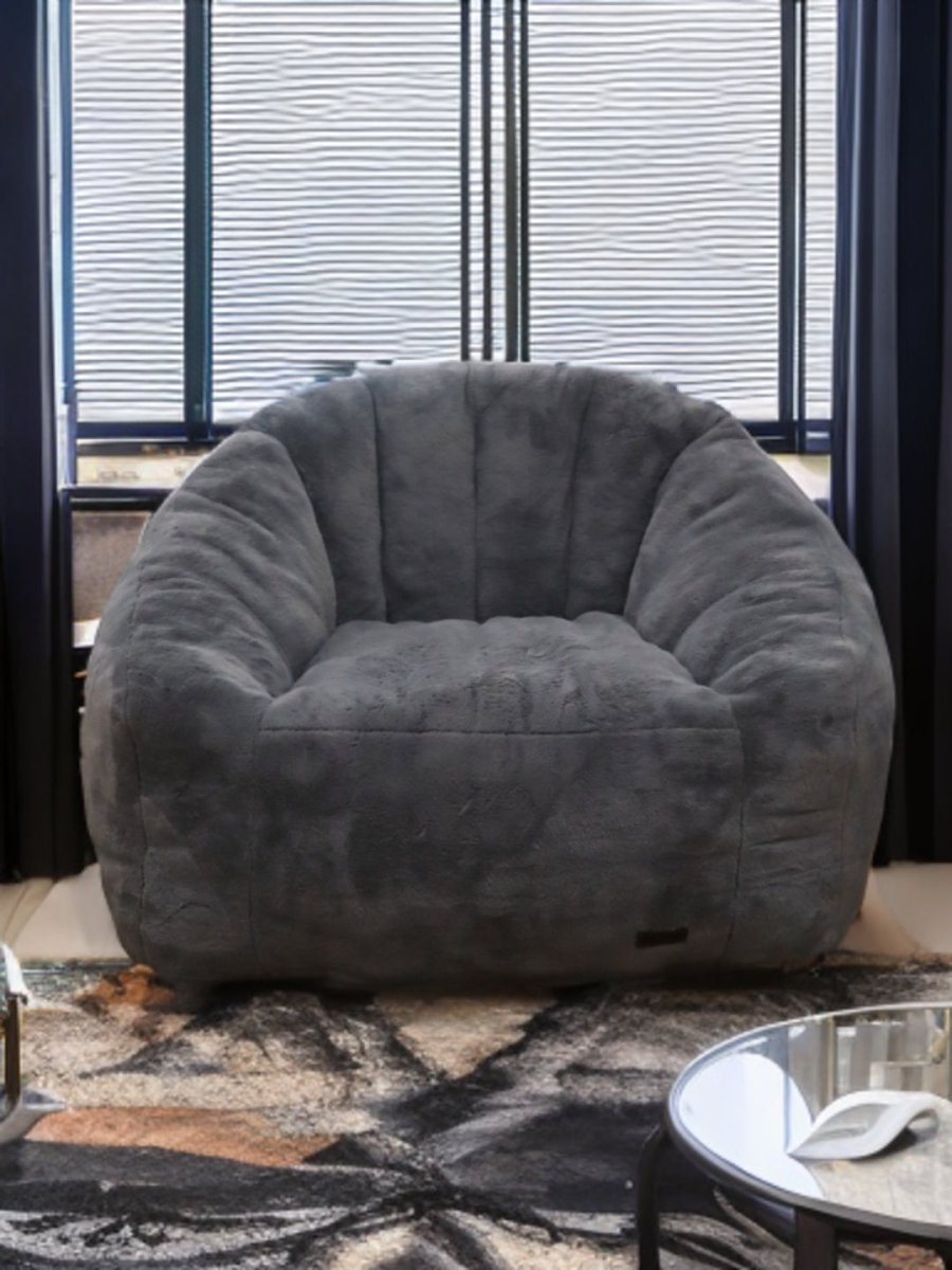 Wagner - Fauteuil Fluffy Teddy Grijs - Act Design Shop