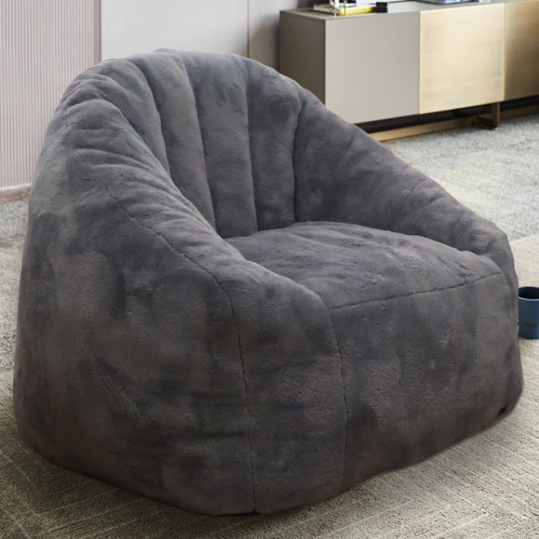 Wagner - Fauteuil Fluffy Teddy Grijs - Act Design Shop