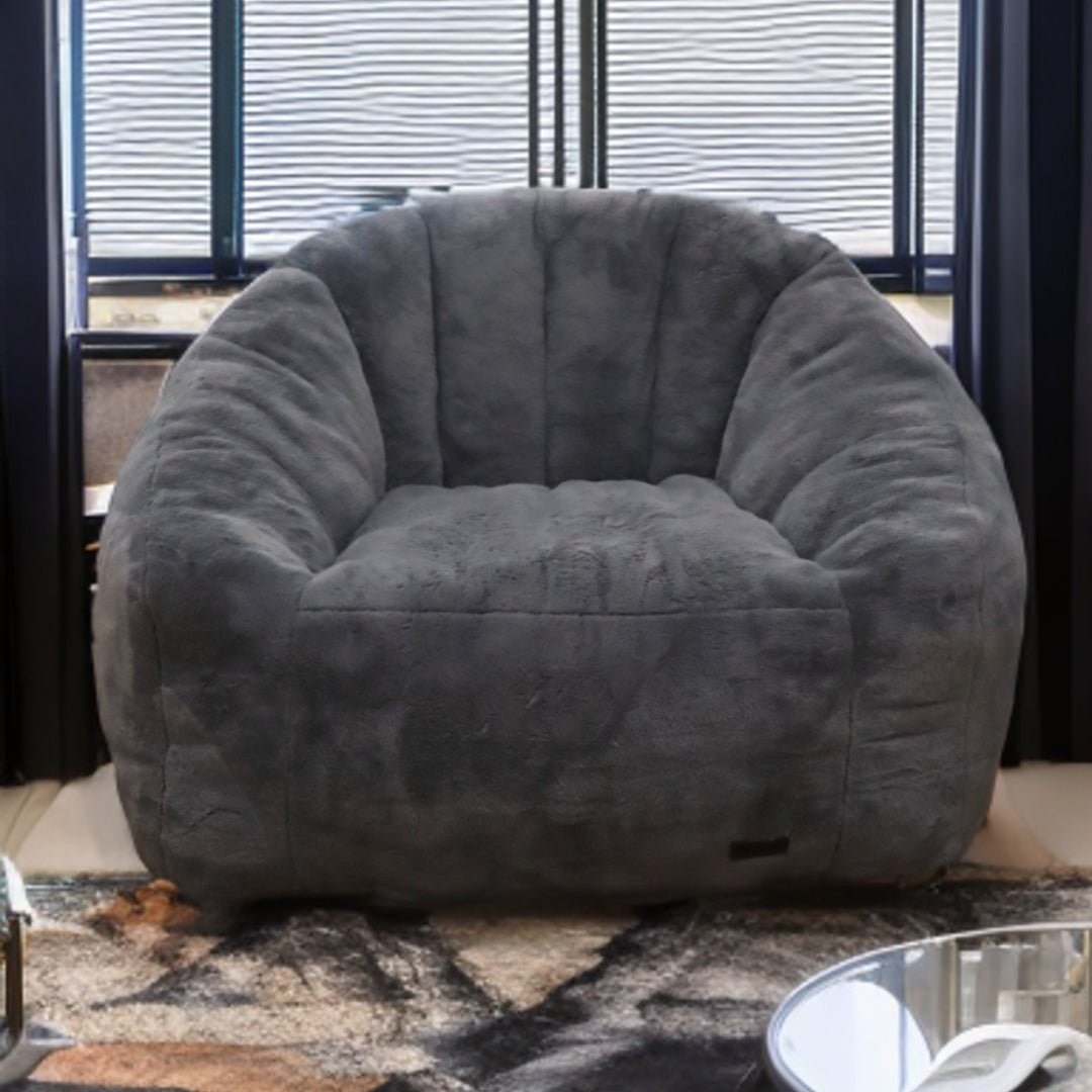 Wagner - Fauteuil Fluffy Teddy Grijs - Act Design Shop