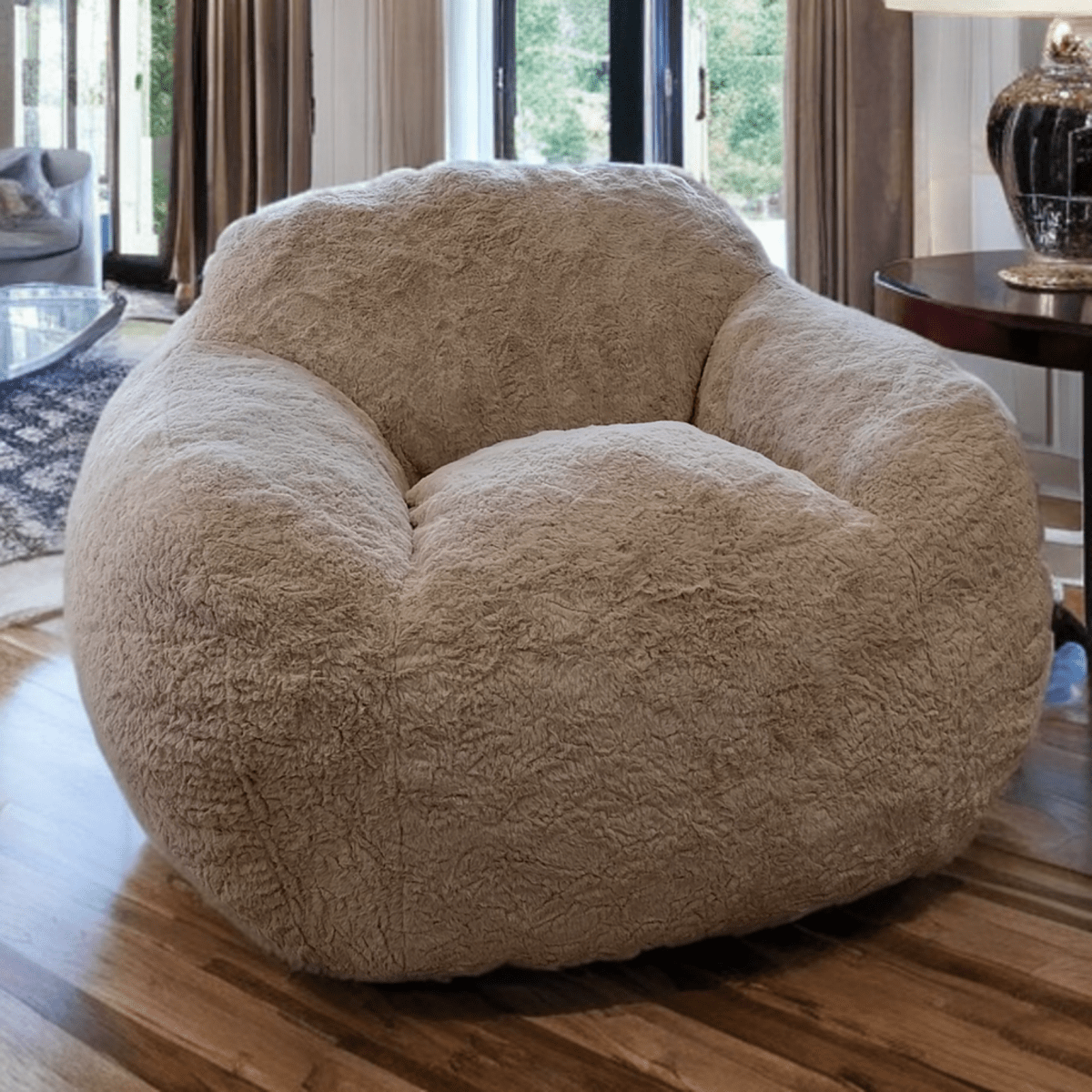 Wagner - Fauteuil Hug Fluffy Teddy beanbag chair 4.0 - Act Design Shop