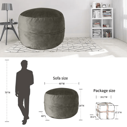 Wagner - Foam Croco Beanbag - Act Design Shop