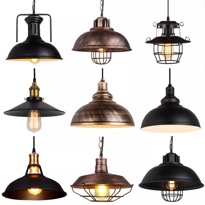 Loft Vintage Pendant Iron Lights Industrial - Act Design Shop