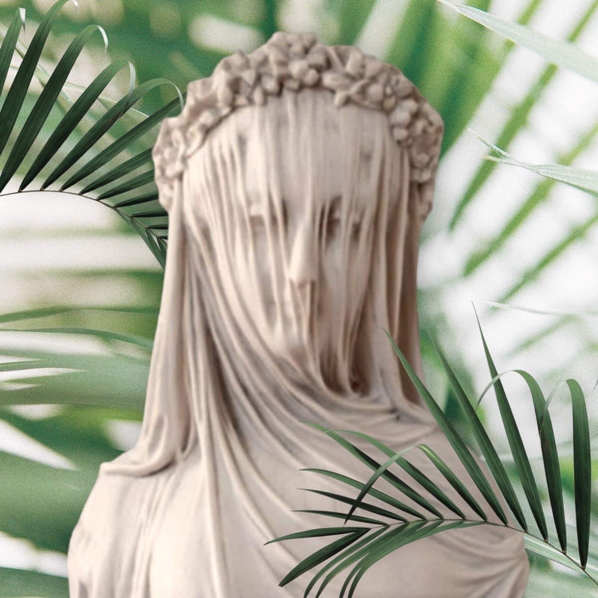 The Veiled Lady Statue 14 Inches Virgin Lady Statue - Act Design Shop
