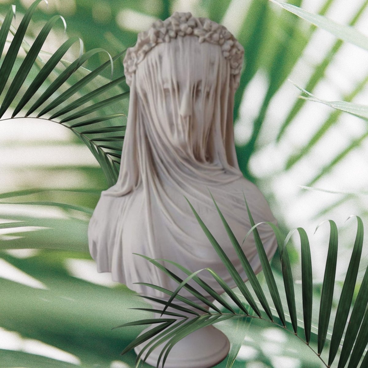 The Veiled Lady Statue 14 Inches Virgin Lady Statue - Act Design Shop