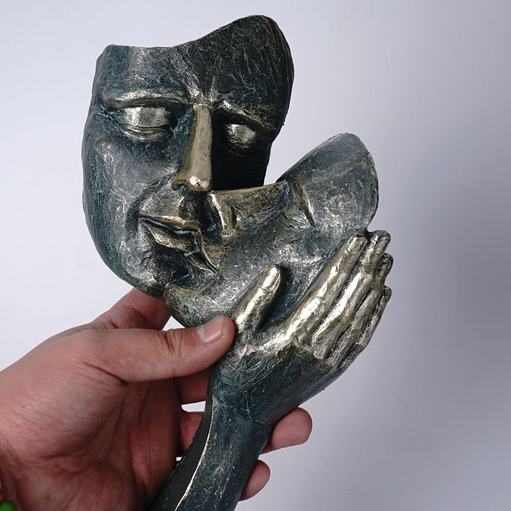 Vilead Retro Abstract Figures Vintage Bust Statue Resin - Act Design Shop