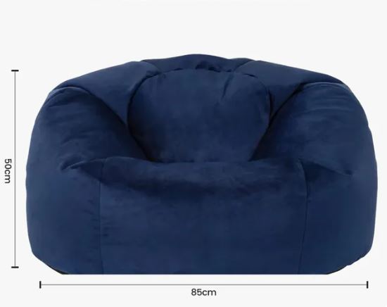 Wagner - Beanbag with Filling Corner Seat 85x50cm - Act Design Shop